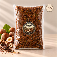 Кофе растворимый Adamaris со вкусом Лесной орех 100г
