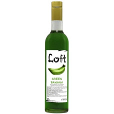 Сироп-топинг ТМ "Loft" "Зеленый банан" 0,7 л